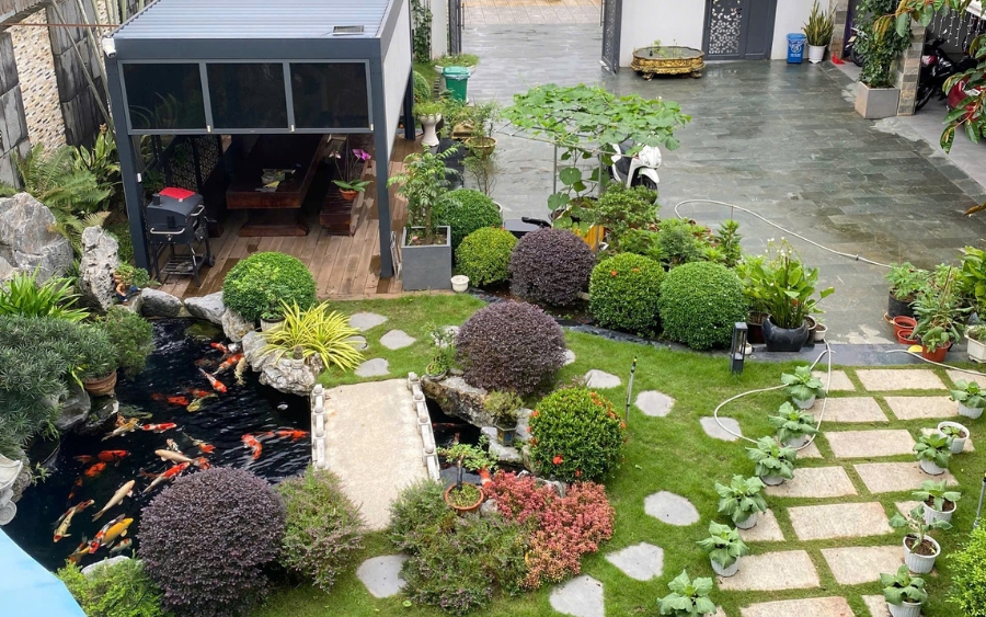 Tổng quan về các dự án tiểu cảnh sân vườn